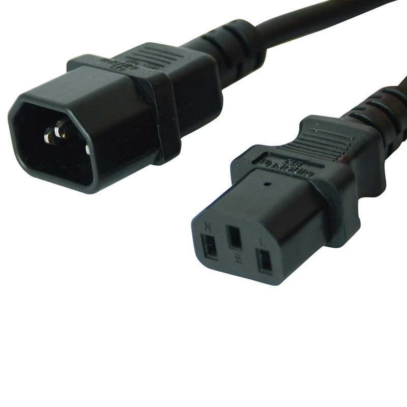 IEC320 C13 to C14 AC Power Cord