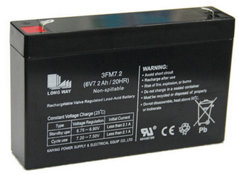 6FM7.2 Gel Chargeable Battery for Solar Tracking System