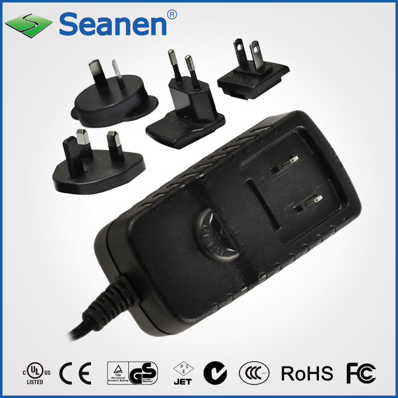7.5W Series Universal AC/DC Adapter with Multi Plugs