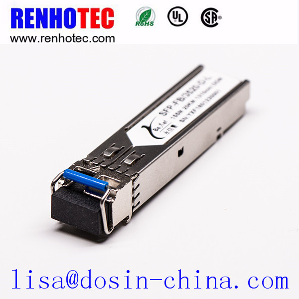 155m SMF LC Dfb Fiber Optec Transceiver Ethernet Price SFP Module 1550