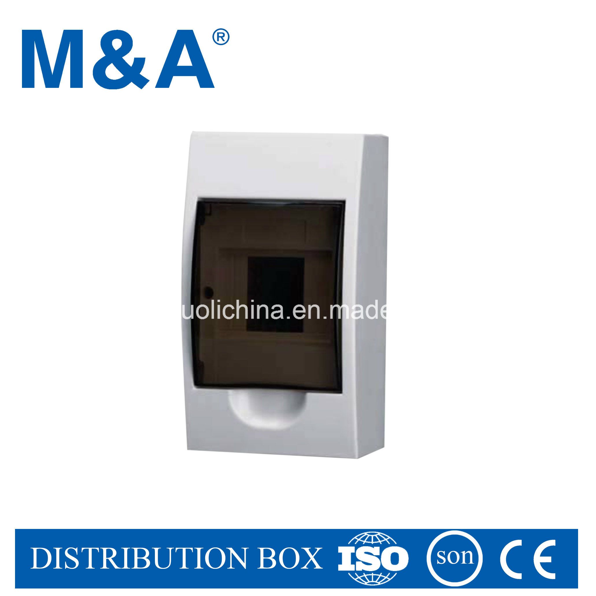 IP 67 Plastic Distribution Box with 4 Ways