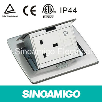 IP44 Standard Mains Socket Head Floor Socket