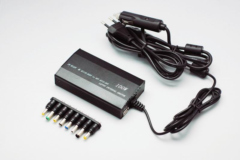 2 in 1 Laptop Universal Adapter for AC100W