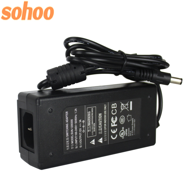 High Quality 36W/48W/60W Laptop AC Adapter with LED Light