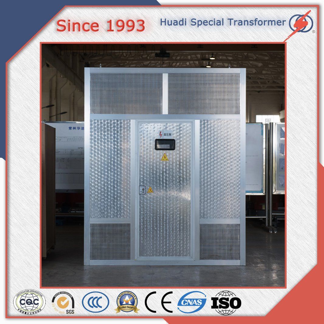 10kv Distribution Toroidal Transformer with Three Independent Cooling Fan