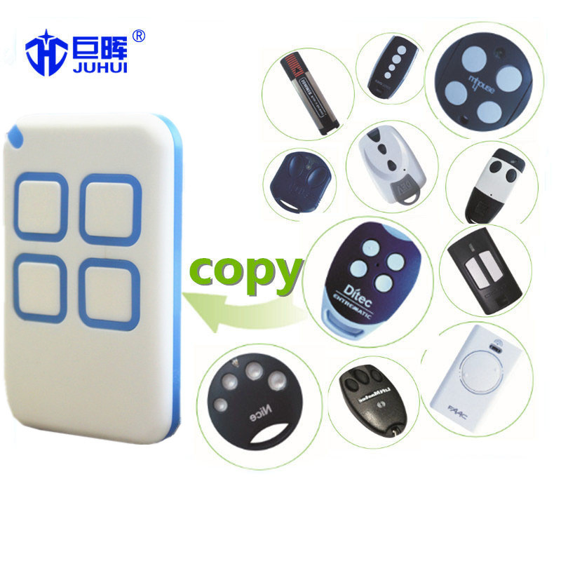 Bft /Faac /V2 /Nice Rolling Code RF Wireless Face to Face Copy Garage Door Remote Duplicator
