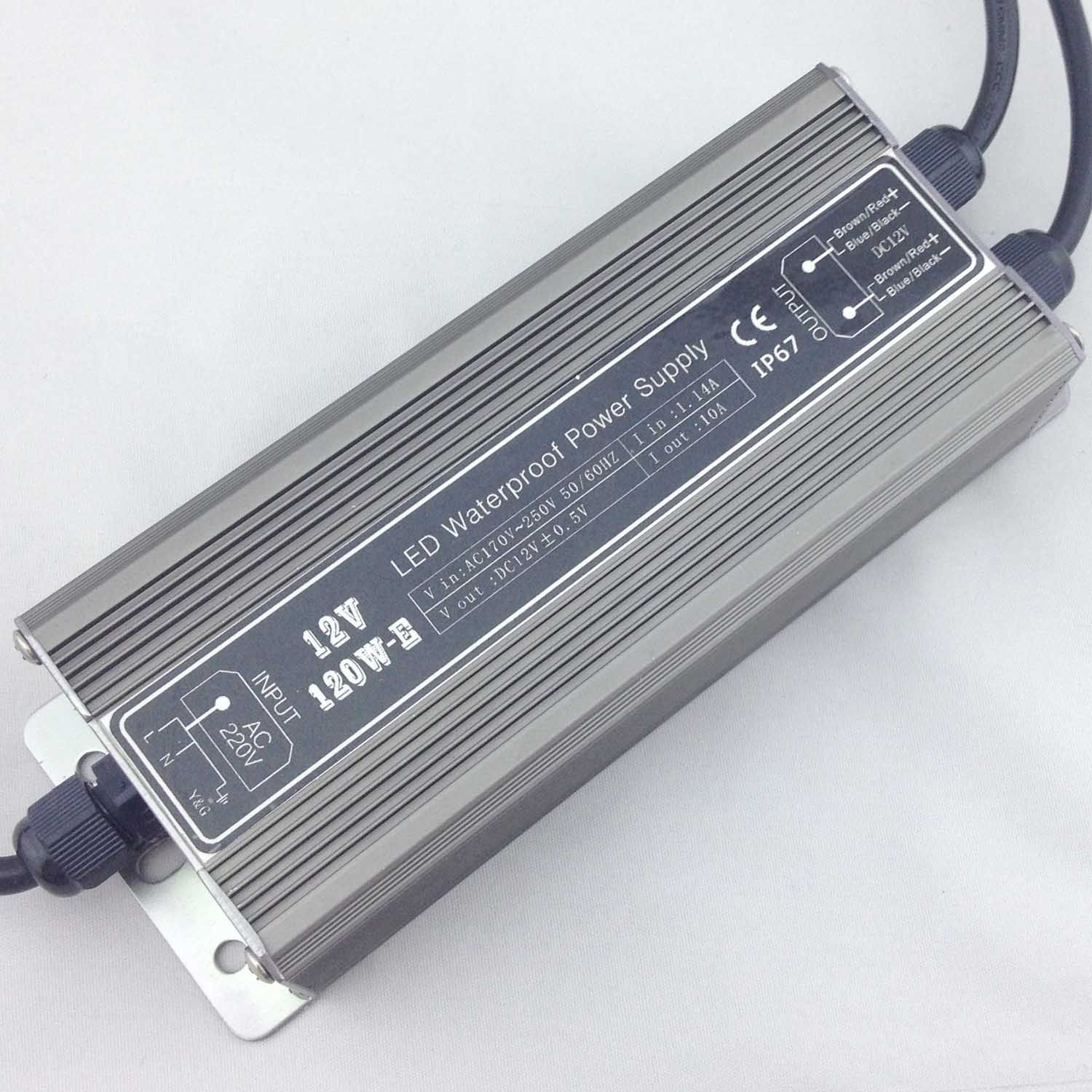Constant Voltage 12V LED Waterproof Switching Power Supply IP67