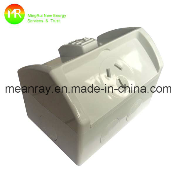 Weatherproof Industrial Socket Outlet with 1 Gang Switch