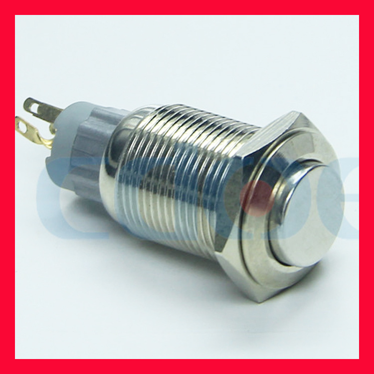 16mm High Round Momentary Type Push Button Switch