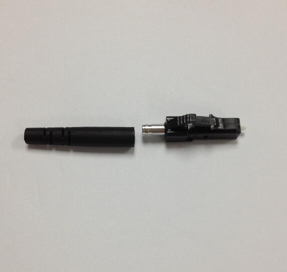 LC/PC Multimode Black 2.0/3.0mm Fiber Optic Connector