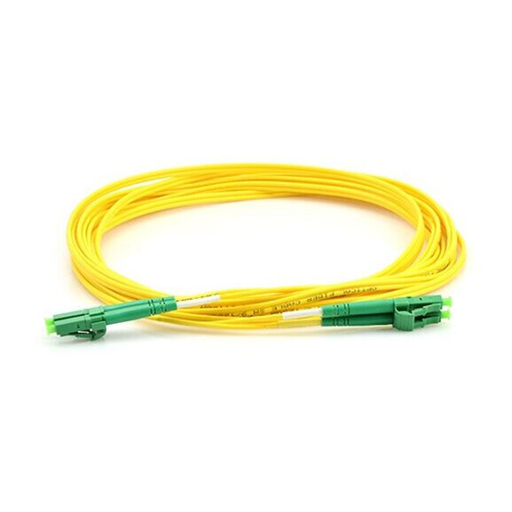LC-LC Fiber Optic Patch Cords Single-Mode Duplex APC Standard LSZH