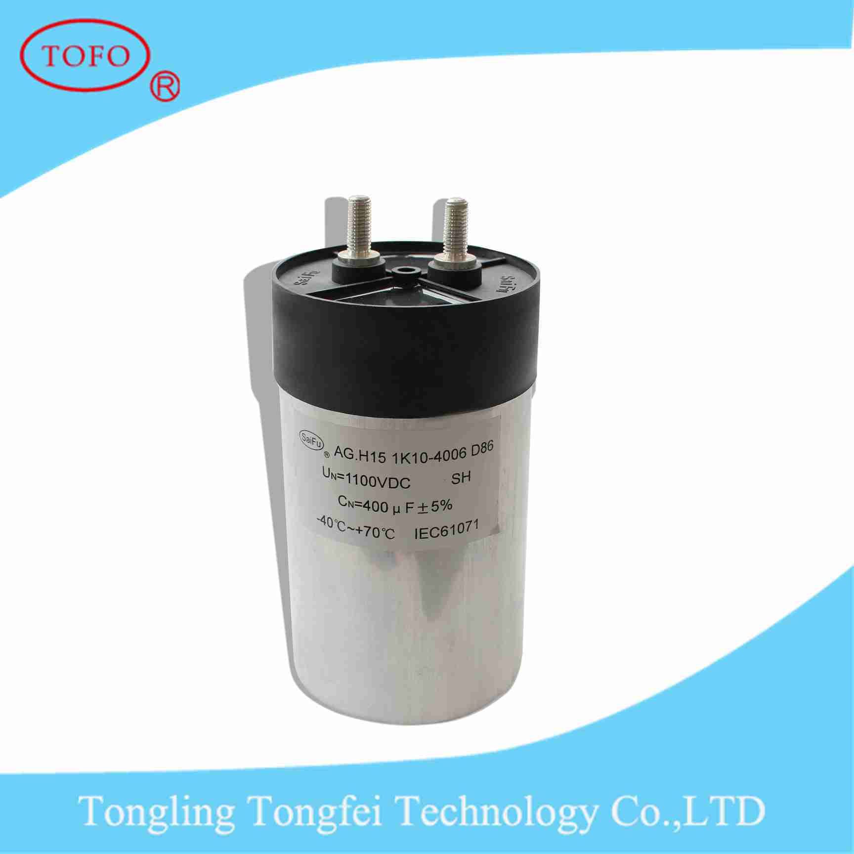 Power Capacitors Used in DC Support Filter Circuit
