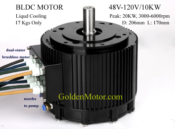 48V 10kw BLDC Motor