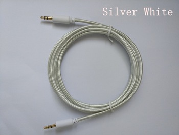 DC3.5mm Braided Nylon Stereo Audio Cable