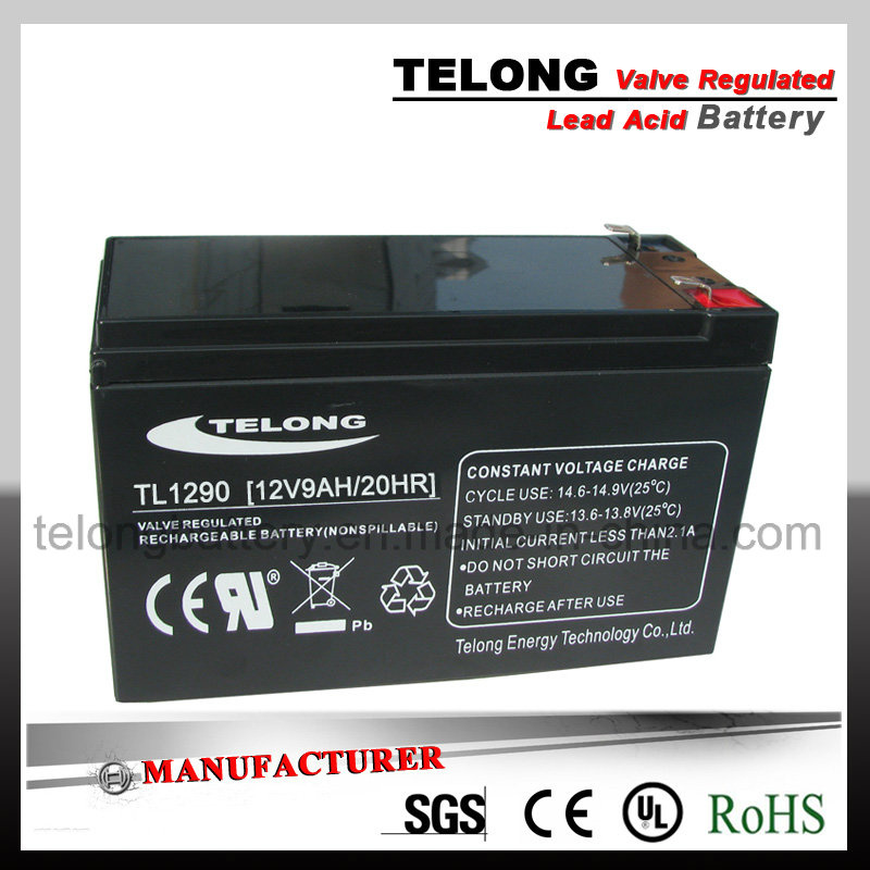 12V9ah AGM Lead Acid Battery for UPS Solar Power System