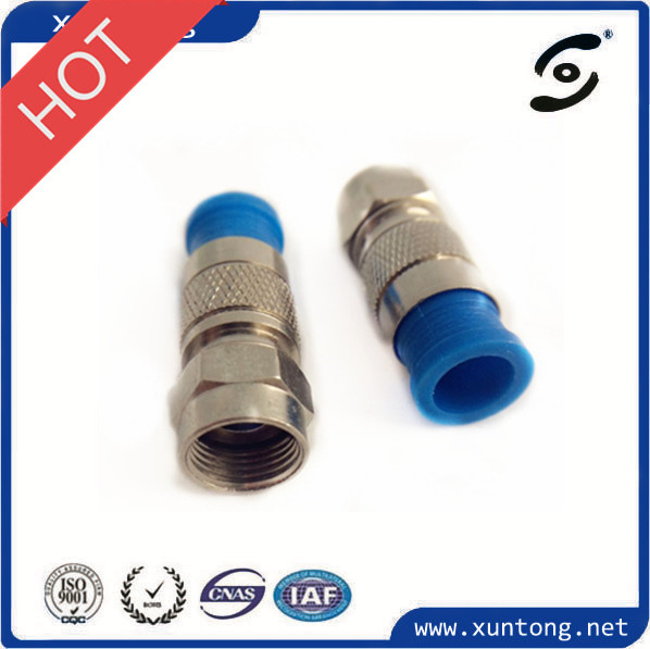 F Connector Extrusion Connector Rg11 RG6 Rg58