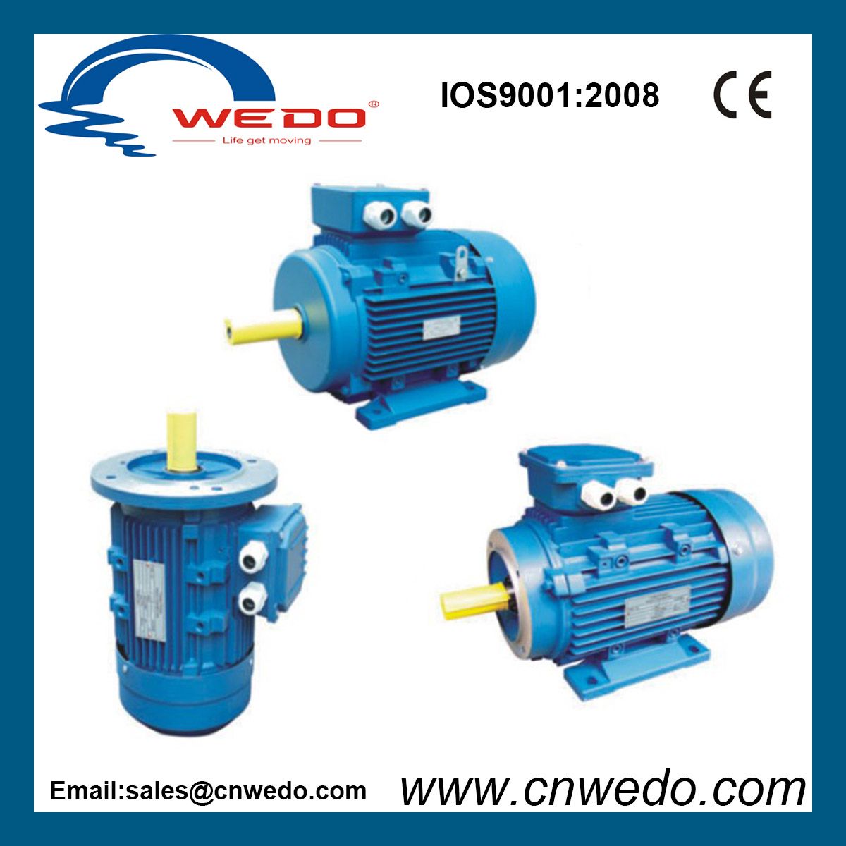 Ms Series Three-Phase Asynchronous Motor with Aluminium Housing