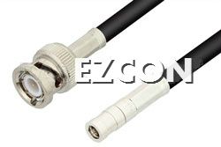 SMC Plug to BNC Male Cable