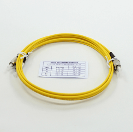 FC-FC Singlemode Duplex Fiber Optic Cable