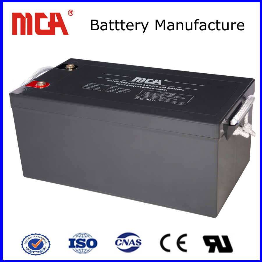 24V Deep Cycle Battery AGM Deep Cycle Battery 250ah