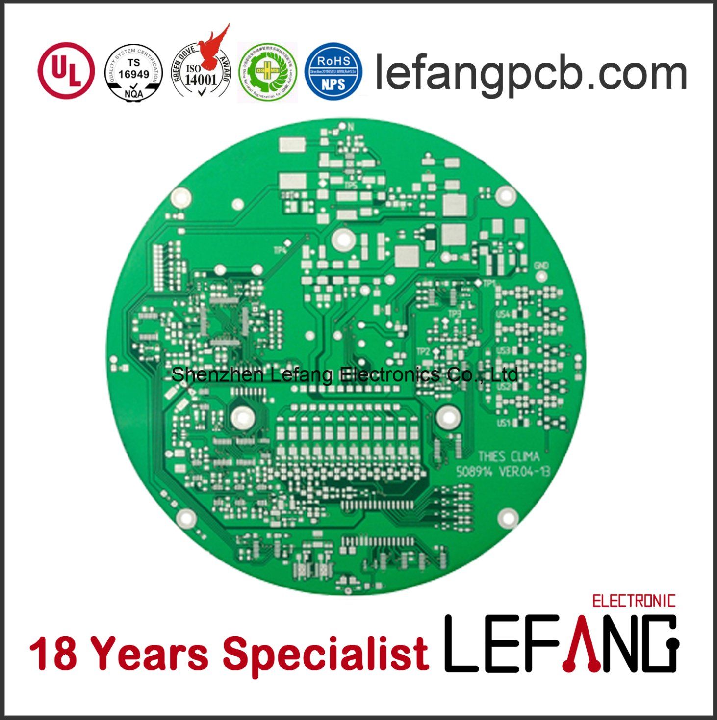 Multilayer PCB Board for LED TV Television Board