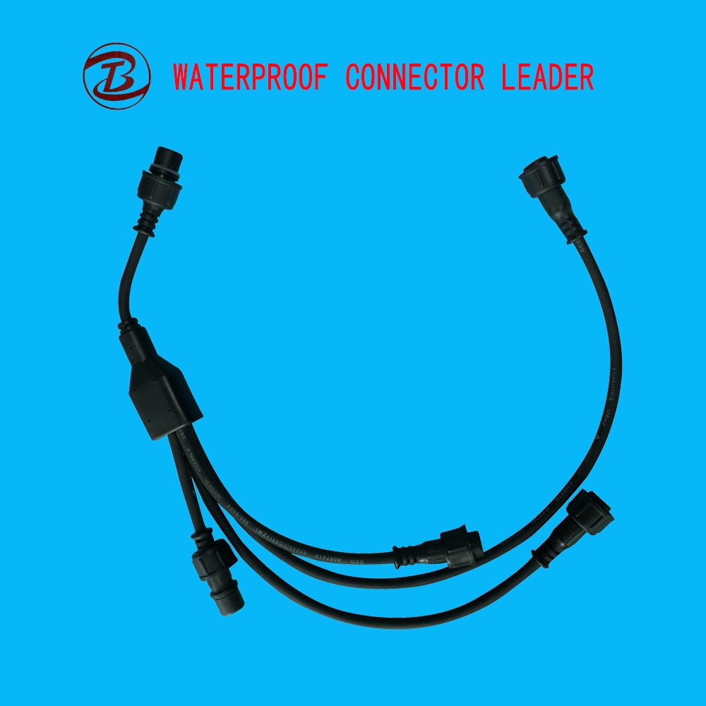 Ce Approved Black White 2 to 12 Pin Multi Plug