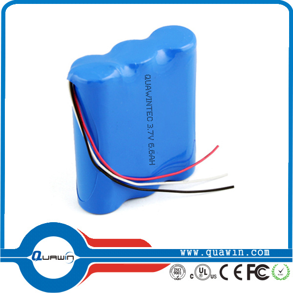 18650 Battery Pack / 3.7V 6.6ah Li-ion Battery Pack