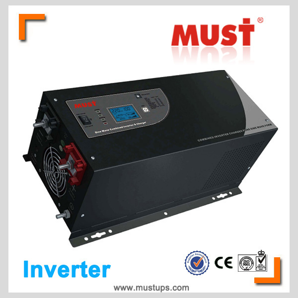Home Use LCD Display 6000watt 48V 220VAC Pure Sine Inverter