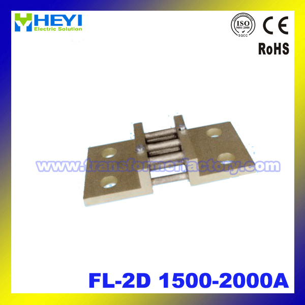 1500-2000A High Current Measure Manganin Shunt DC Shunt Resistance
