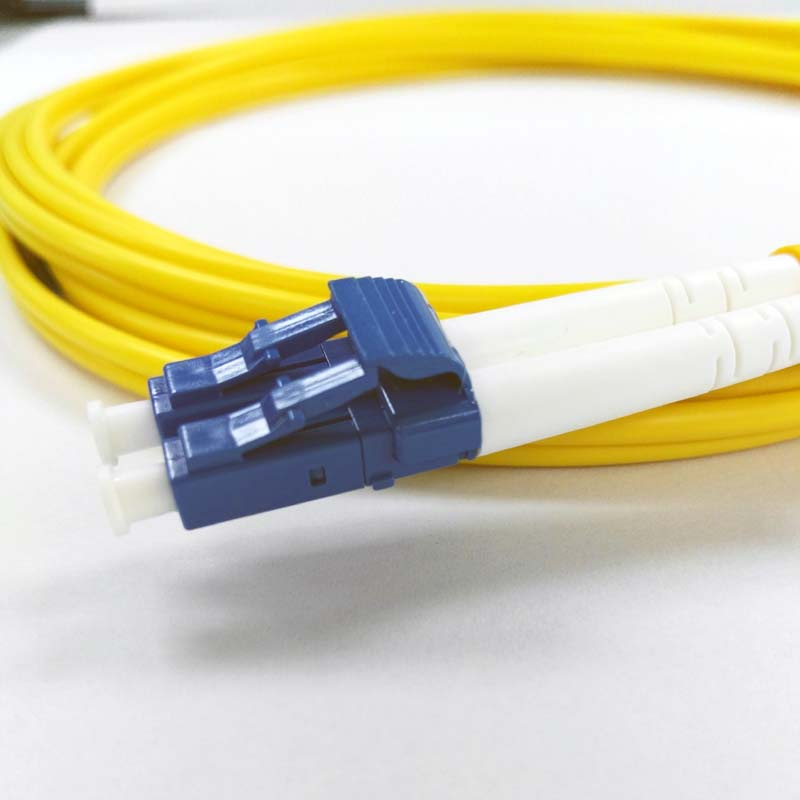 Optical Fiber Patch Cord Duplex LC Connector Bendsafe Series 657A2 Fiber Based