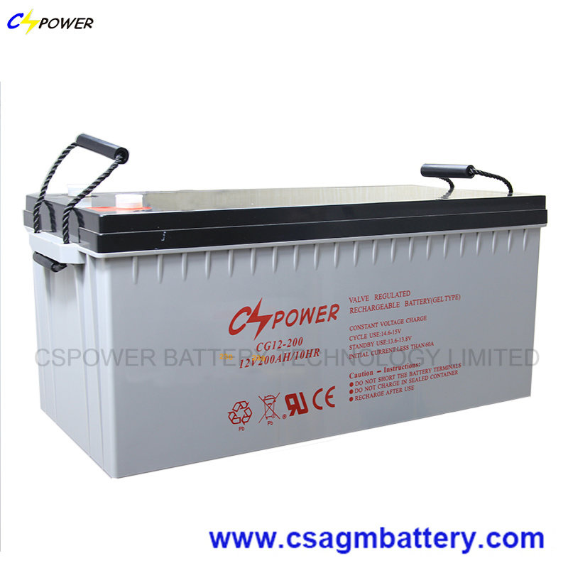 12V 200ah Cspower Standby Gel Battery