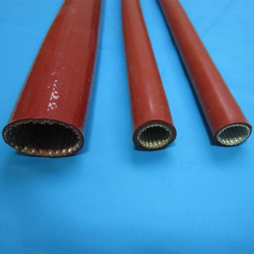 High Temperature Resistant Silicone Coated Fibre Glass Sleeve