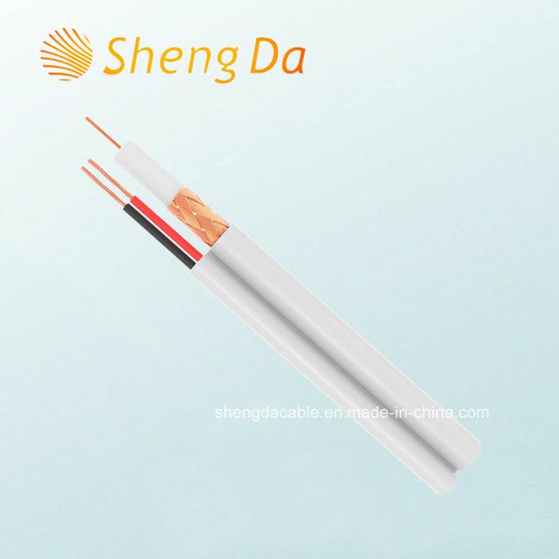 Rg59 Coaxial CCTV Satellite Cable with Power Wires