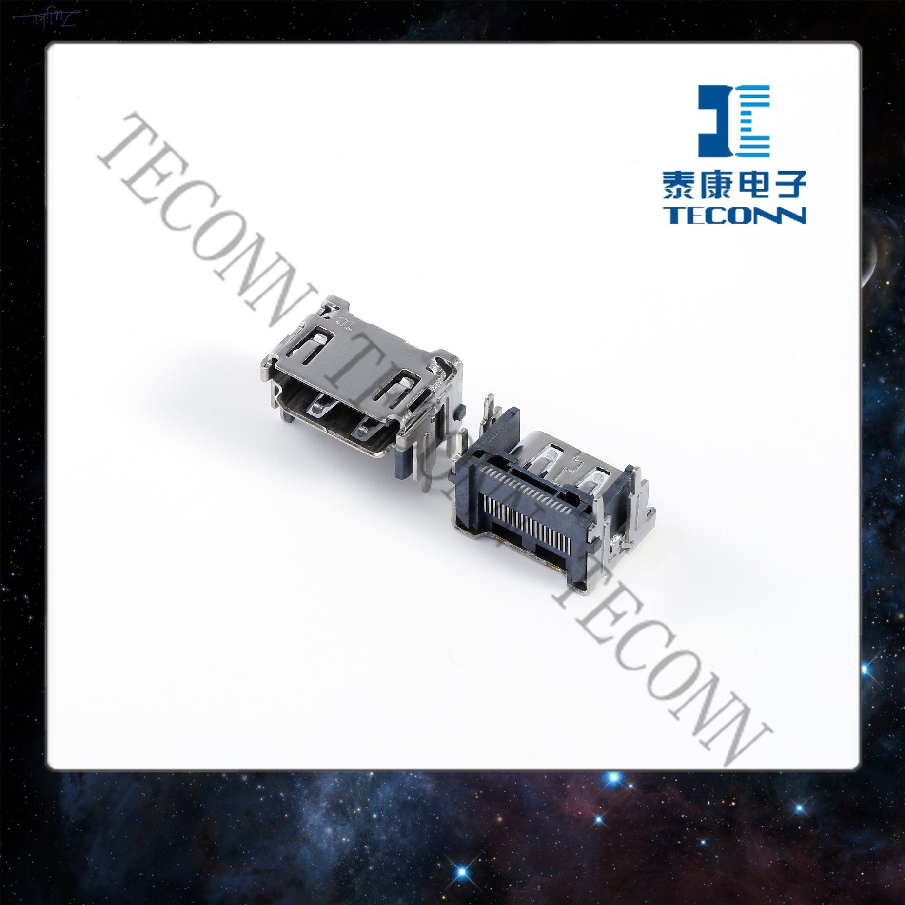 HDMI Cable Receptacle Connector A111996-B Socket