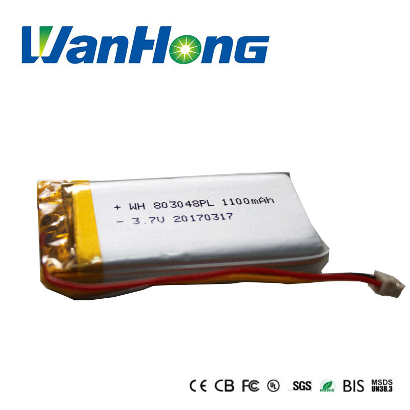 803048pl 1100mAh Rechargeable Battery for GPS/MID/Speaker
