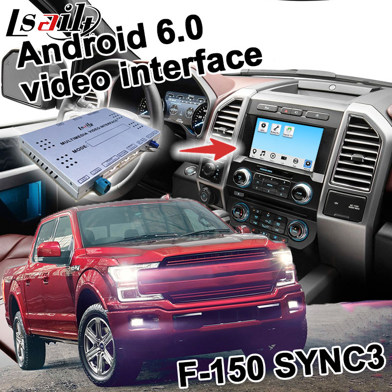 Android 6.0 Navigation Box for Ford F-150 Sync 3 Expidition Lincoln Taurus Video Interface etc