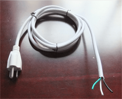 Braided Lighting Wire Power Cord