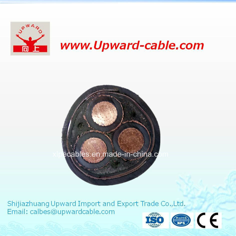 3*400mm2 Copper Conductor Electrical Cable