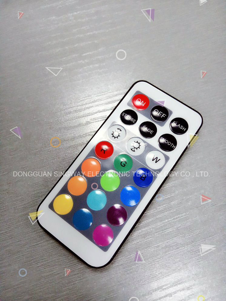 High Quality Membrane Switch with 21 Metal Dome