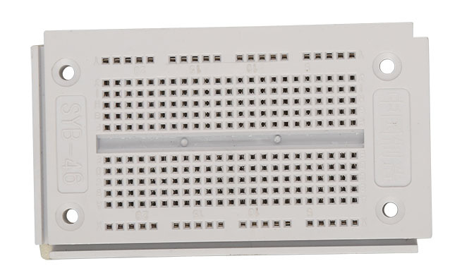 Copper Nickel Plated Spring Clips Test Breadboard (SYB-46)
