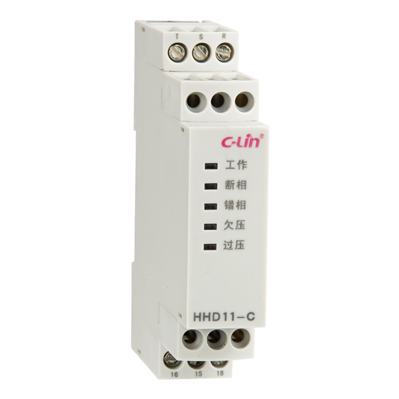Phase Sequence Motor Protection Relay, Protector (HHD11-C)
