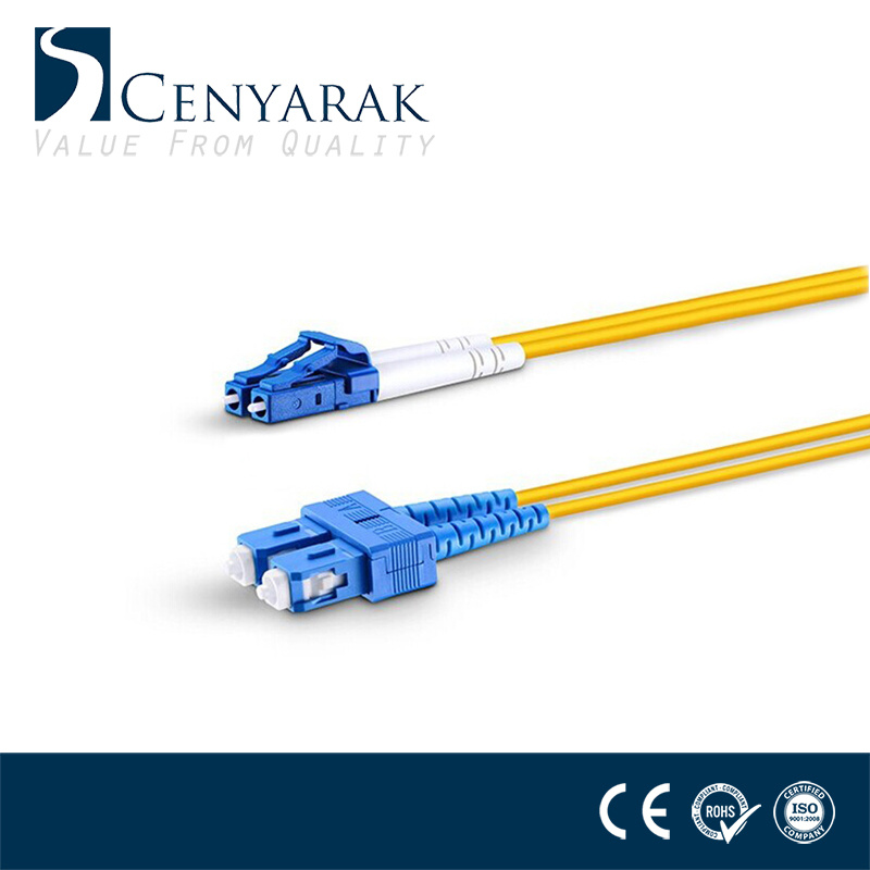 Customized LC FC Sc St Fiber Optic Patch Cord