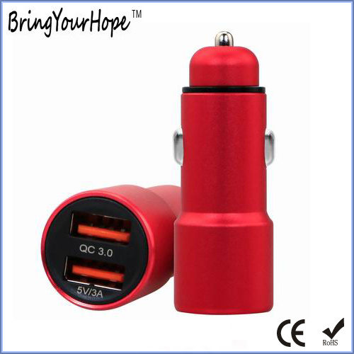 QC 3.0 Smart Quick Charging USB Car Charger (XH-UC-055)