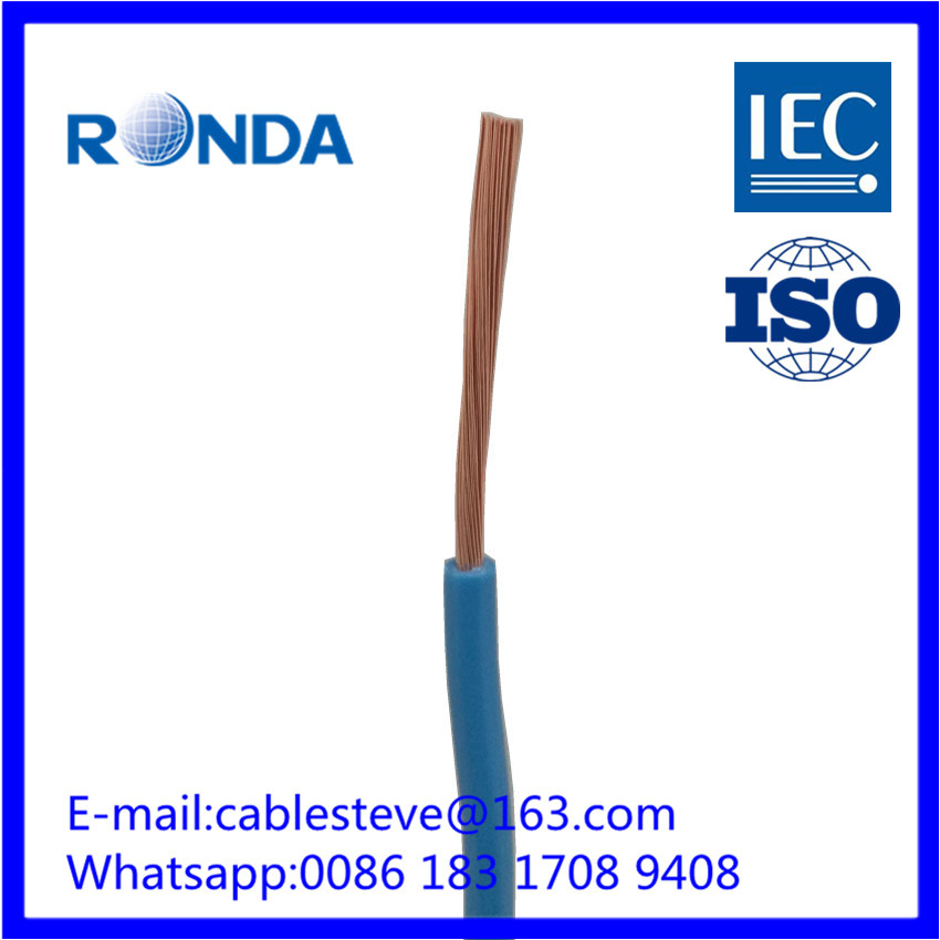 Shanghai copper flexible electrical cable 6 SQMM