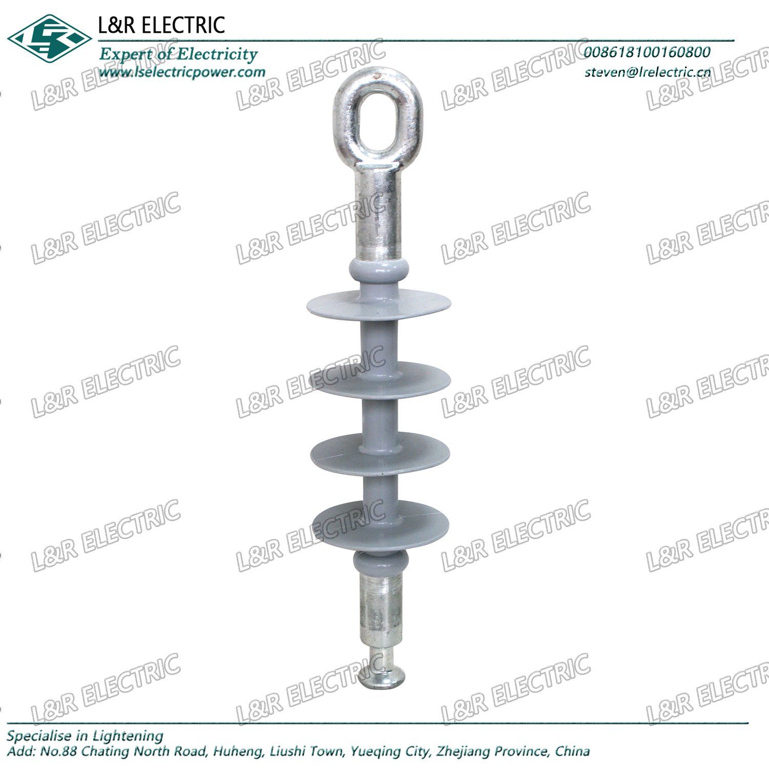 15kv 70kn Composite Suspension Insulator, Polymer Housing