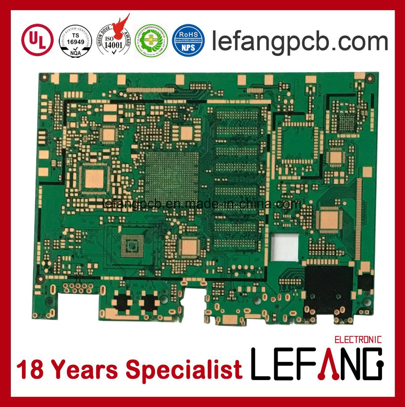 Multilayer Circuit Board PCB for Industrial Core Board