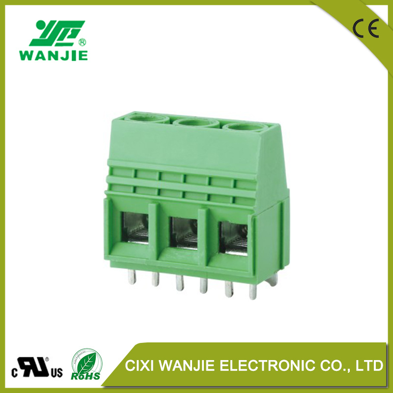 PCB Screw Terminal Block Wj116VW-10.16mm