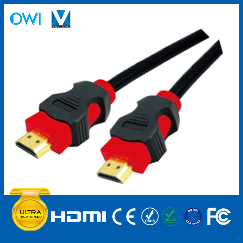 HDMI 19pin Plug-Plug Cable for Cellphone Camcorders HDTV
