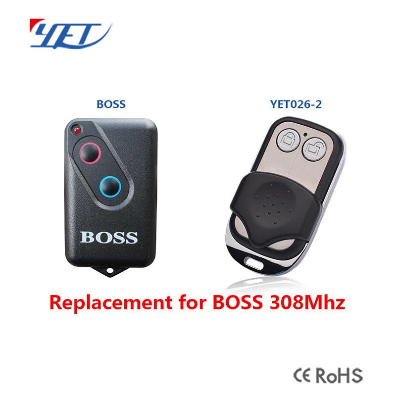 Universal Remote Control Compatible Boss 308MHz for Replace