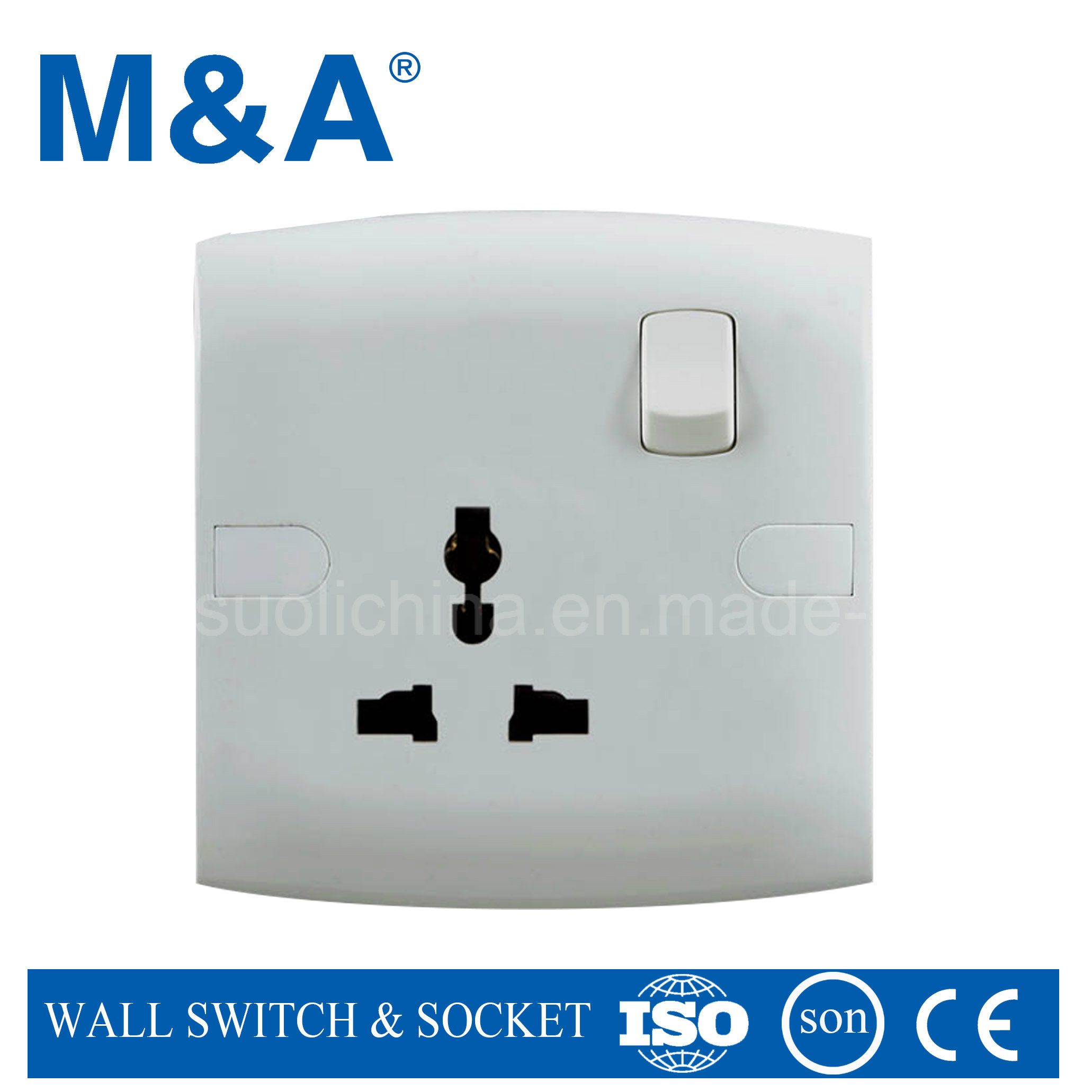 Me Series 1 Gang Mf Switch Socket (ME16)